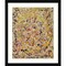 Shimmering Substance 1946 by Jackson Pollock Wood Framed Wall Art Print 33 in. W x 39 in. H